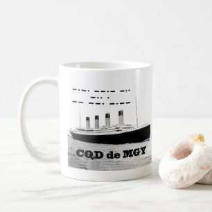 Titanic CQD de MGY Wireless Distanzsignal Kaffeetasse