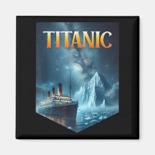 Titanic Cruise Ship Iceberg 1912 Rms Voyage Men Wo Magnet