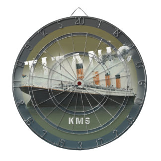 Titanic Custom Monogram Dartscheibe