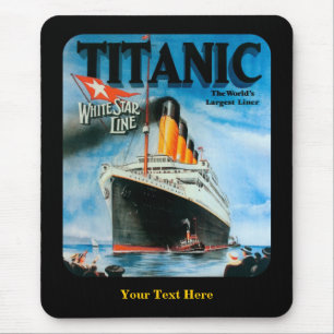 Titanic - Custom Mousepad