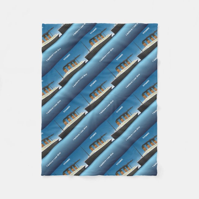 titanic dive fleecedecke (Vorderseite)