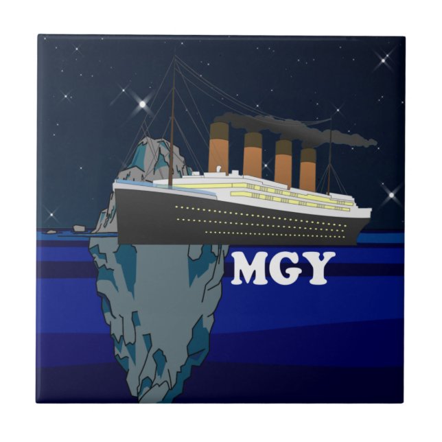 Titanic Fliese (Vorderseite)