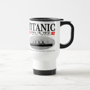 Titanic-Geisterschiff-Reisebecher aus Plastik (mik Reisebecher