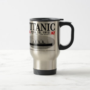 Titanic-Geisterschiff-Reisebecher (Edelstahl) Reisebecher