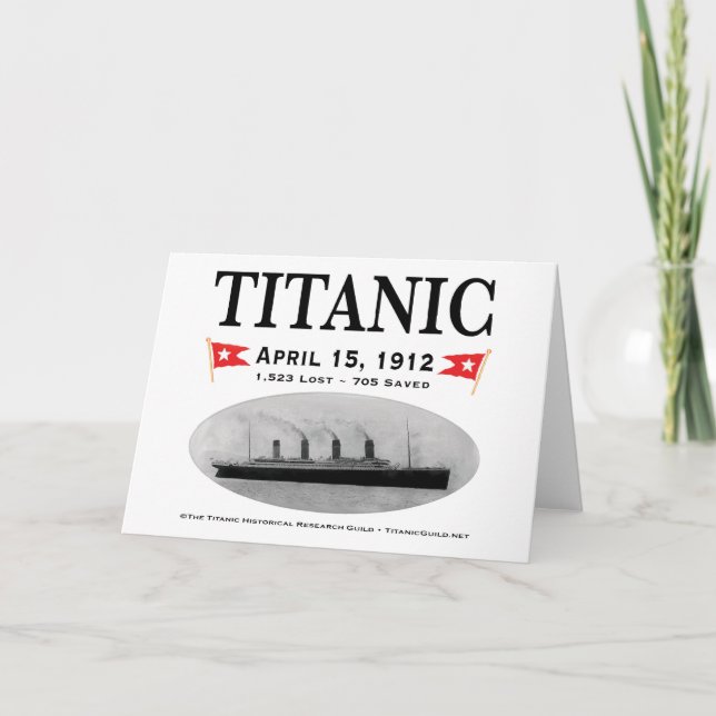 Titanic Ghost Ship : Papeterie : Cartes de voeux (Devant)
