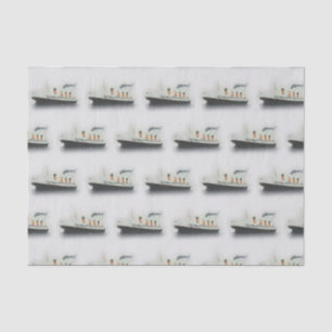 Titanic Iceberg Gray Decoupage Ship Seidenpapier