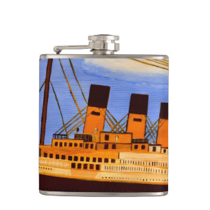 Titanic-Kolben Flachmann