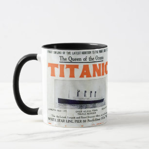 Titanic Königin der Ozeane - White Star Line Tasse