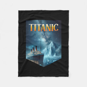 Titanic Kreuzfahrtschiff Eisberg 1912 Rms Reise Mä Fleecedecke