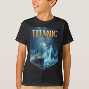 Titanic Kreuzfahrtschiff Eisberg 1912 Rms Reise Mä T-Shirt