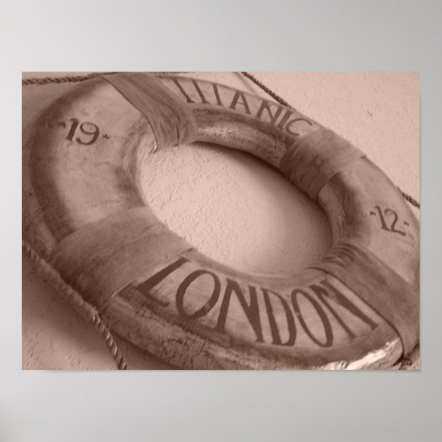 Titanic London POSTER (Devant)