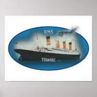 Titanic Maritime Blue White Star Line Schiff