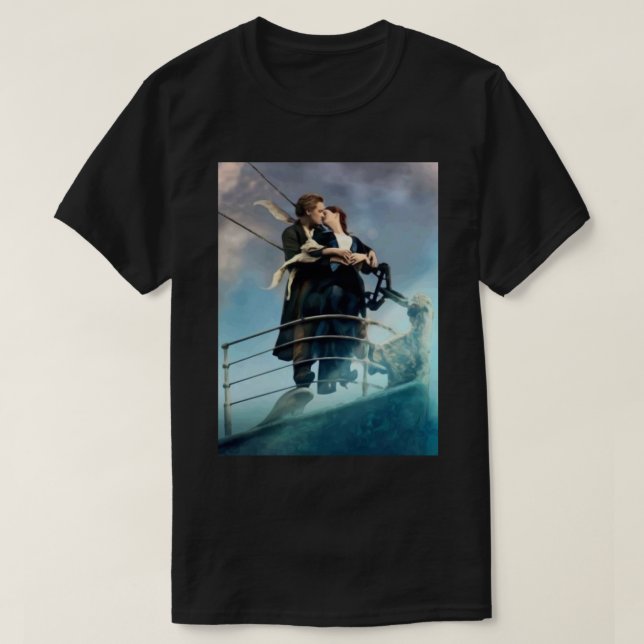 Titanic Movie Jack und Rose Klassischer T - Shirt (Design vorne)