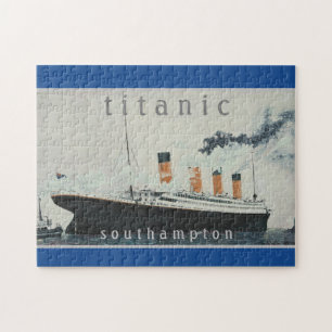 TITANIC Party Blue Vintag White Star Line Schiff