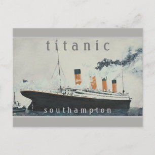 TITANIC Party Vintag White Star Line Schiff Postkarte