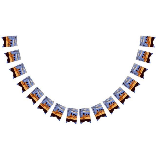 Titanic Ship bunting banner (Alle)