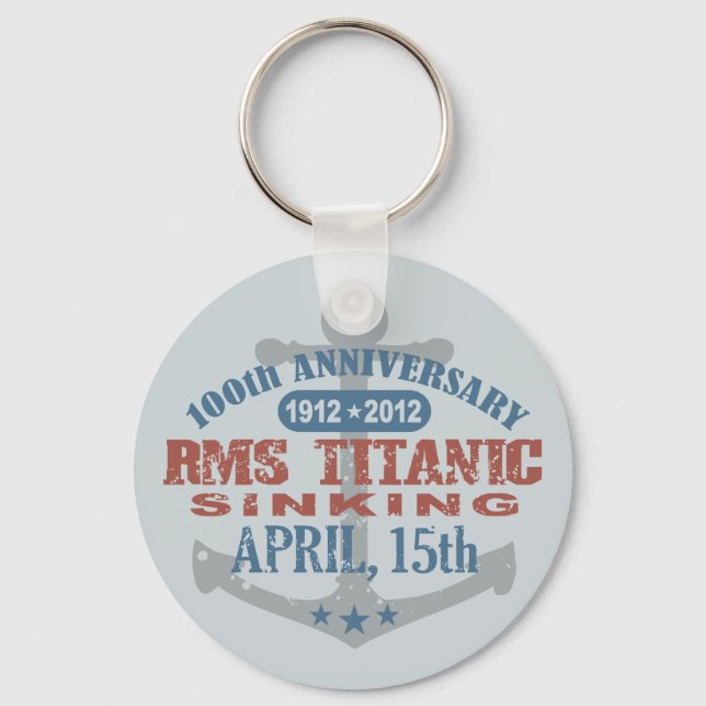 Titanic Sinking 100 Jahre Schlüsselanhänger (Vorderseite)