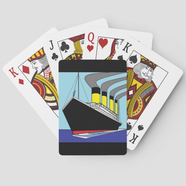Titanic Spiel Spielkarten (Rückseite)
