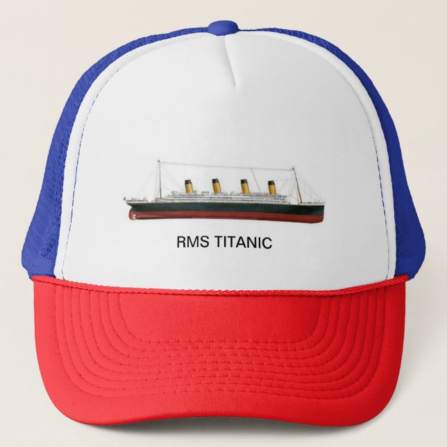 TITANIC sur un casquette (Devant)