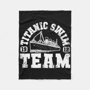 Titanic Swim Team - Funny und Tragik Schwimmen und Fleecedecke