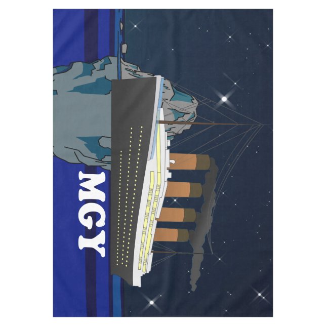 Titanic Tischdecke (Vorderseite)