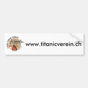Titanic-Verein Schweiz  Auto-Aufkleber Autoaufkleber