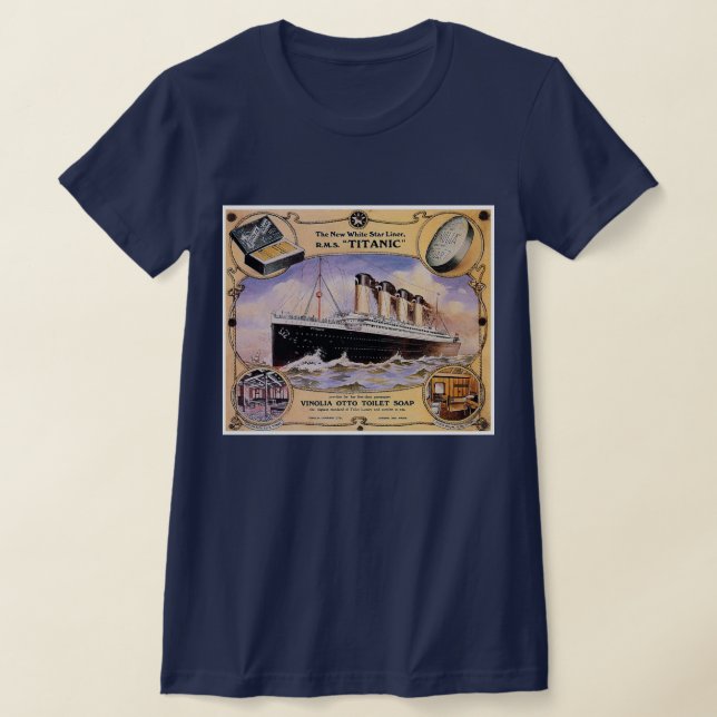 Titanic Vintag Soap Ad T-Shirt (Ablage )