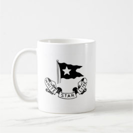 Titanic White Star Line Flag Kaffeetasse