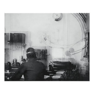 Titanic's Wireless Room Fotodruck