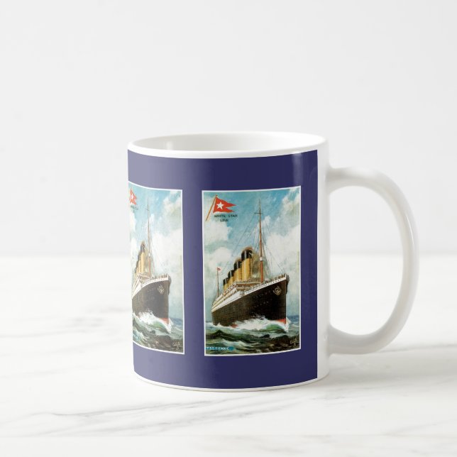 Titanisch in Meer Kaffeetasse (Rechts)