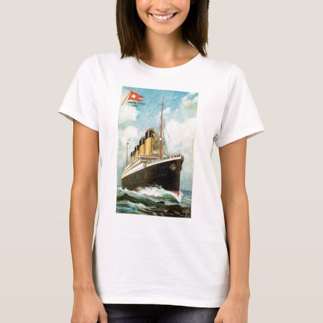 Titanisch in Meer T-Shirt (Vorderseite)