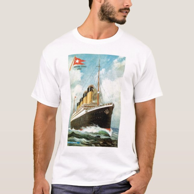 Titanisch in Meer T-Shirt (Vorderseite)