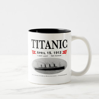 Titanische Geist-Schiff Zwei-Ton Tasse