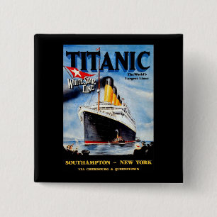 Titanische Reise-Anzeige Effektivwerts Button