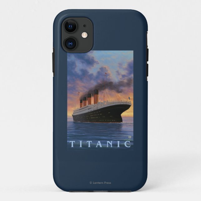 Titanische SceneWhite Stern-Linie Case-Mate iPhone Hülle (Rückseite)