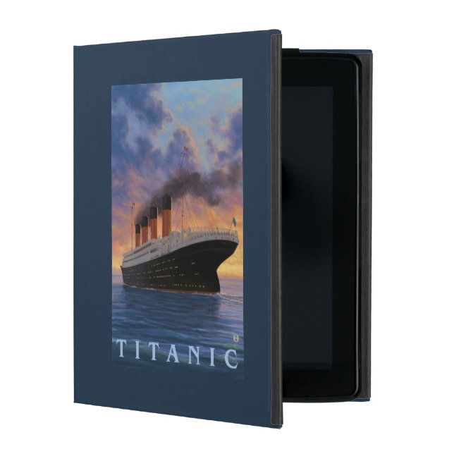 Titanische SceneWhite Stern-Linie Hülle Fürs iPad (Vorderseite)