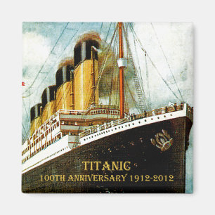 Titanischer 100. Jahrestag Effektivwerts Magnet