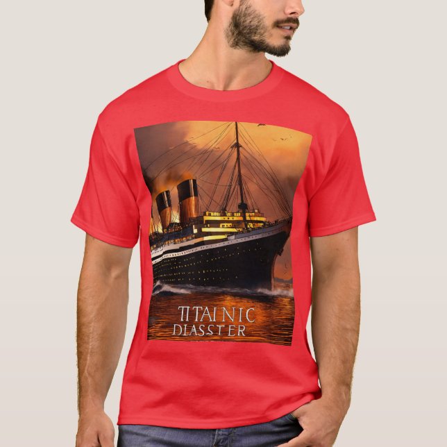 titanischer Desaster T-Shirt (Vorderseite)