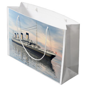 Titanisches Schiff - 3D übertragen Große Geschenktüte