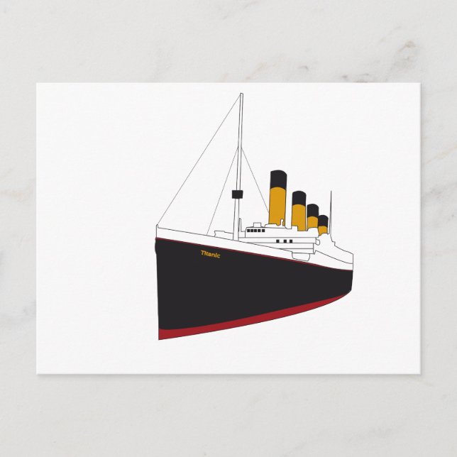 Titanoriginal Postkarte (Vorderseite)