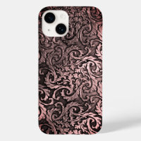 Titanpoliertes Bronze-Radial-Metallic-iPhone 15