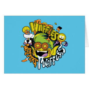 Titans Ados, allez !   Beast Boy Waffles