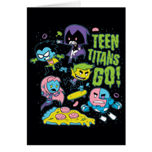 Titans Ados, allez !   Gnarly 90's Pizza Graphic
