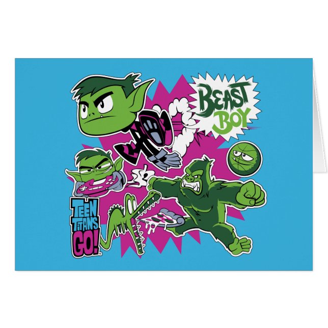 Titans Ados, allez ! | Les Shapeshifts Beast Boy (Devant horizontal)