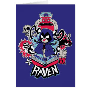Titans Ados, allez ! Raven puissance démoniaque