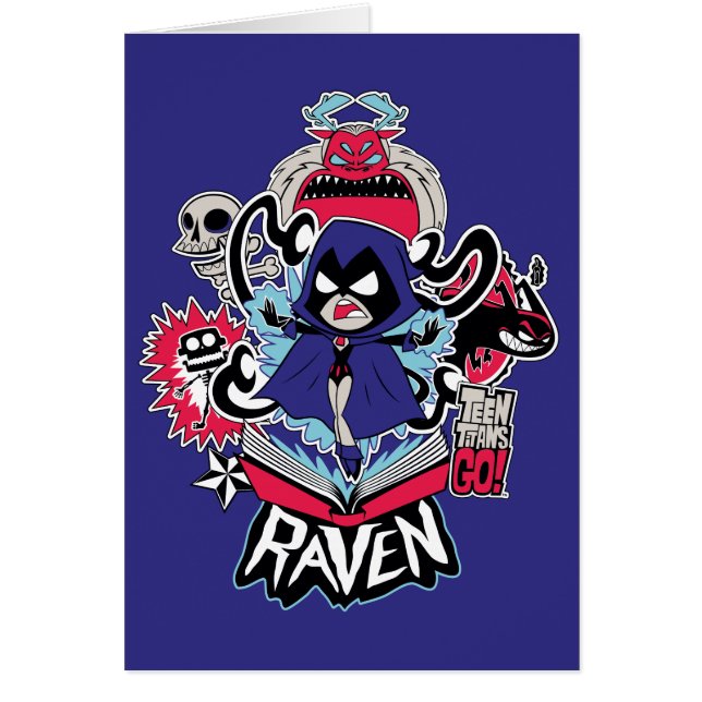 Titans Ados, allez ! | Raven puissance démoniaque  (Devant)