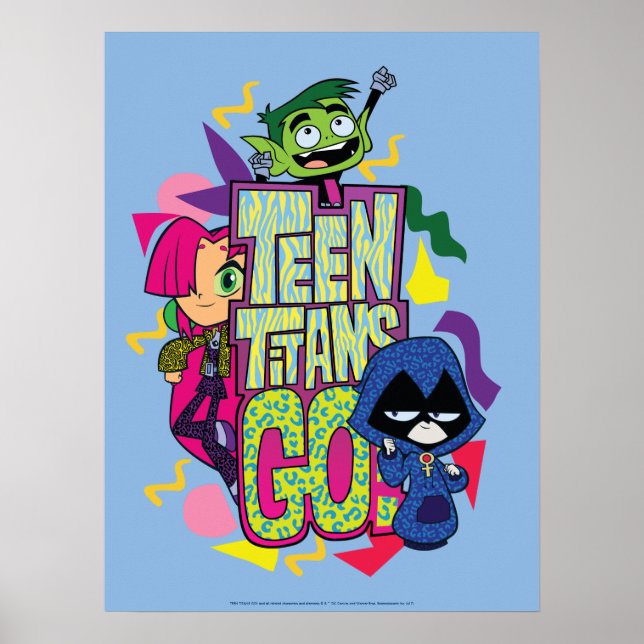 Titans Ados, partez ! | Logo Poster de animal "Fil (Devant)