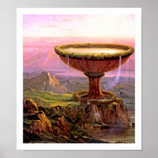 Titans Goblet von Thomas Cole Poster