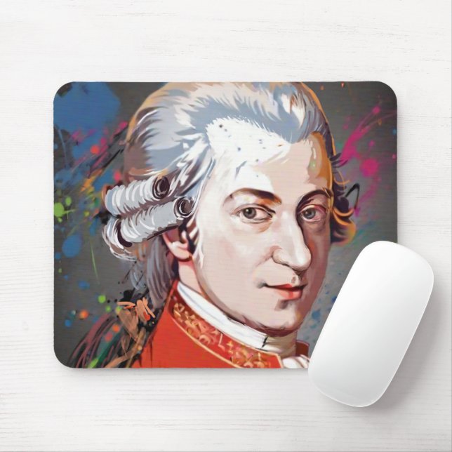 Titans of Music: Mozart Mousepad (Mit Mouse)