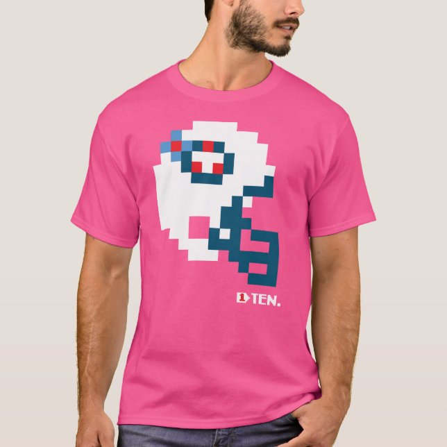 Titans Tecmo Bowl Helmet T - Shirt (Vorderseite)